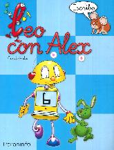 Leo con Alex. Escritura 6. Cuadrcula Educacin Infantil