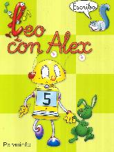 Leo con Alex. Escritura 5. Pauta Educacin Infantil