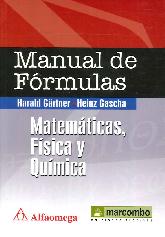 Manual de Frmulas Matemticas, Fsica y Qumica