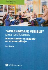 Aprendizaje visible para profesores