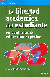 La Libertad Acadmica del Estudiante