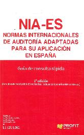 NIA-ES Normas internacionales de auditoría adaptadas para su aplicación en España