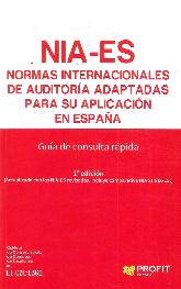 NIA-ES Normas internacionales de auditora adaptadas para su aplicacin en Espaa