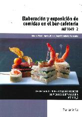 Elaboracin y exposicin de comidas en el bar-cafetera