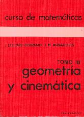 Curso de Matemticas Tomo III Geometra y Cinemtica