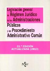 Legislacin General de Rgimen Jurdico de las Administraciones Pblicas y del Procedimiento Adminis