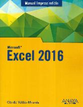 Microsoft Excel 2016 Manual Imprescindible