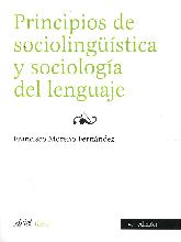 Principios de Sociolingstica y Sociologa del Lenguaje