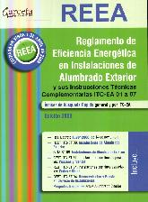 REEA Reglamento de Eficiencia Energtica en Instalaciones de Alumbrado Exterior