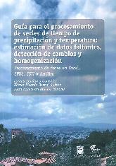 Gua para el procesamiento de series de tiempo de precipitacin y temperatura: estimacin de datos 