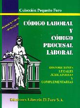 Cdigo Laboral y Cdigo Procesal Laboral (Pequeo)