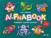 Alphabook 1 Learning capital letters with stickers