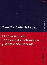 El Desarrollo del Pensamiento Matemtico y la Actividad Docente