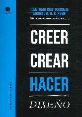 Identidad Institucional Modelo B.D.R. Pyme  Creer Crear Hacer Diseo