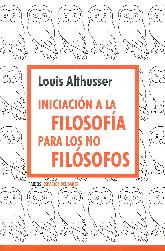 Iniciacin a la Filosofa para los no Filsofos