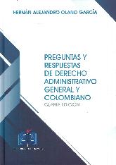 Preguntas y Respuestas de Derecho Administrativo General y Colombiano