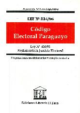 Cdigo Electoral Paraguayo Ley N 834/96