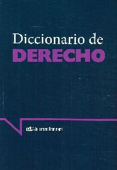 Diccionario de Derecho