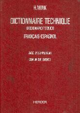 Diccionario tecnico frances-espaol