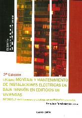 Montaje y mantenimiento de instalaciones elctricas de baja tensin en edificios de viviendas