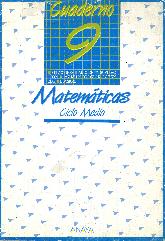 Cuaderno de Matematicas 9. Ciclo medio