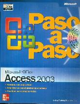 Microsoft Office Paso a Paso Access 2003 CD