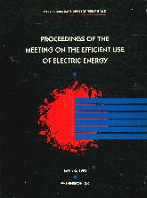 Proceedings of the meetings on the efficient use of electric energy