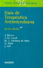 Gua de Terapeutica Antimicrobiana 1996