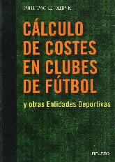 Calculo de costes en clubes de futbol y otras entidades deportivas