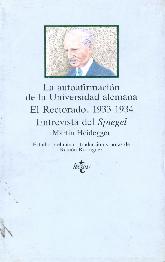 Autoafirmacion de la universidad alemana El Rectorado 1933-1934