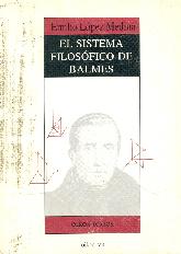 El sistema filosofico de Balmes