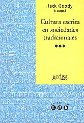 Cultura escrita en sociedades tradicionales