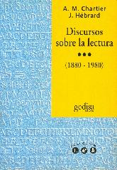 Discursos sobre la lectura