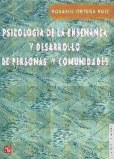 Psicologia de la enseanza y desarrollo de personas y comunidades