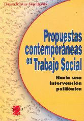 Propuestas contemporaneas en trabajo social