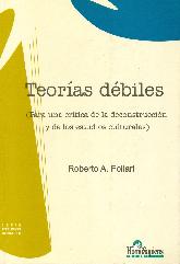 Teorias debiles.