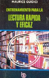 Entrenamiento para la Lectura Rapida y Eficaz