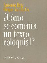 como se comenta un texto coloquial?