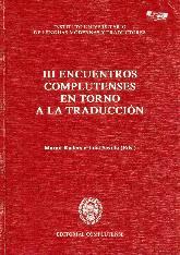 III Encuentros Complutenses en Torna a la Traduccion