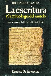 La Escritura y la etimologia del mundo