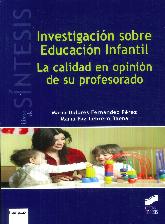 Investigacin sobre Educacin Infantil