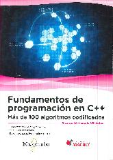 Fundamentos de programación en C++ Más de 100 algoritmos codificados