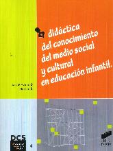 Didctica del conocimiento del medio social y cultural en educacin infantil