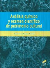 Anlisis Qumico y Examen Cientfico de Patrimonio Cultural