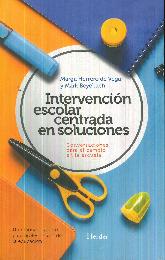 Intervencin Escolar Centrada en Soluciones