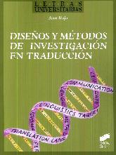 Diseos y Mtodos de Investigacin en Traduccin