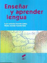 Ensear y Aprender Lengua