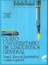 Curso Universitario de Lingstica  General 2 Tomos