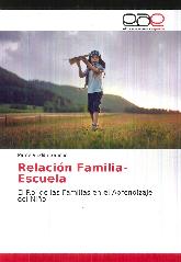 Relacin familia - Escuela. El rol de las familias en el aprendizaje del nio