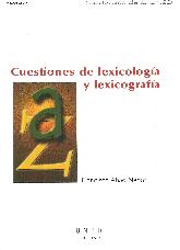 Cuestiones de Lexicologa y Lexicografa